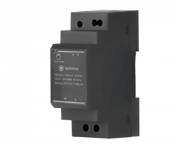 Блок питания Optimus 12/2DIN - картинка 1